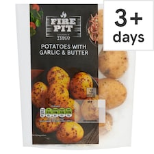 Tesco Butter Garlic & Herb baby Potatoes 400g
