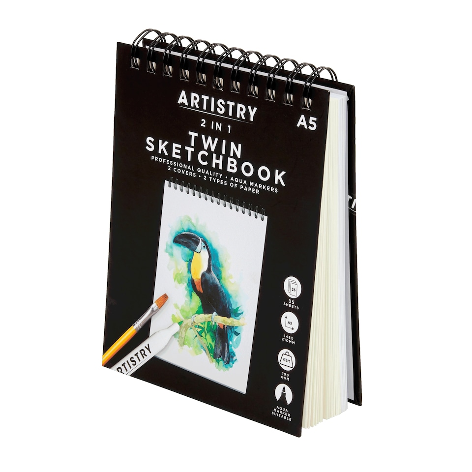 image 1 of Artistry A5 Sketchbook