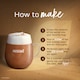 image 5 of Nescafe Toffee Nut Latte Instant Coffee 7 Sachets