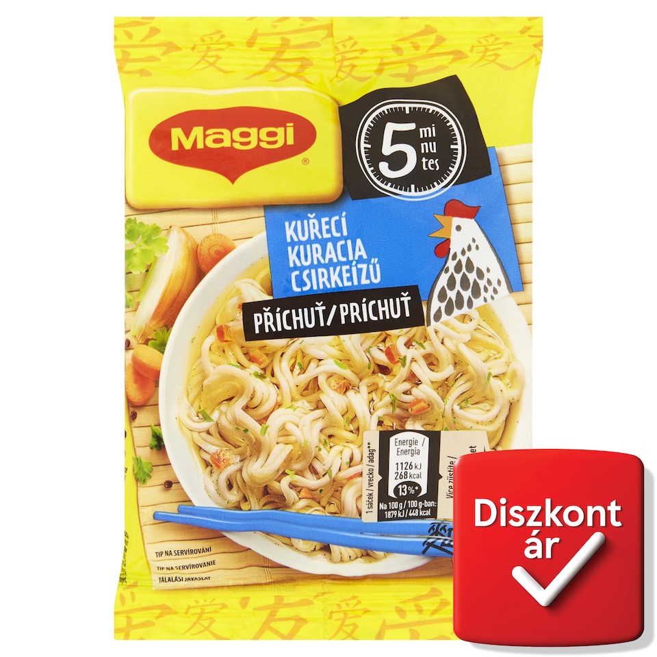 Maggi PárPerc csirkeízű instant tészta 59,2 g