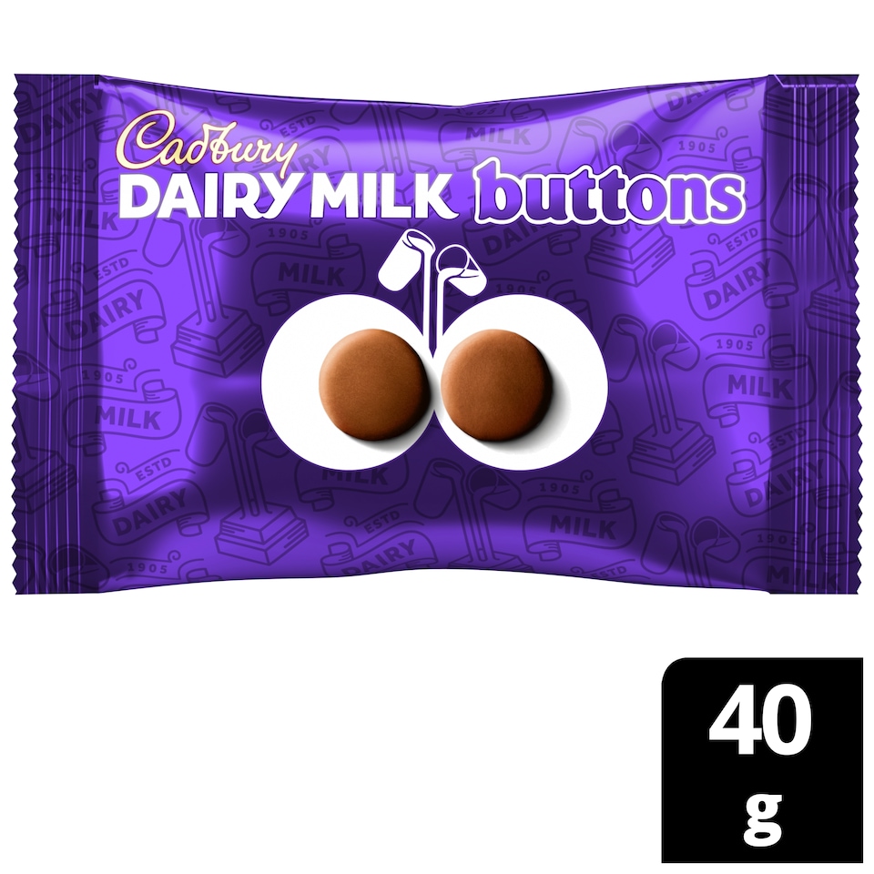 Cadbury Dairy Milk Chocolate Buttons 40G