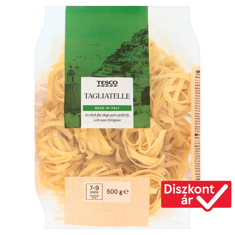 Tesco Tagliatelle Durum Dry Pasta 500 g