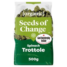 Seeds of Change pasta spinach trottole 500g