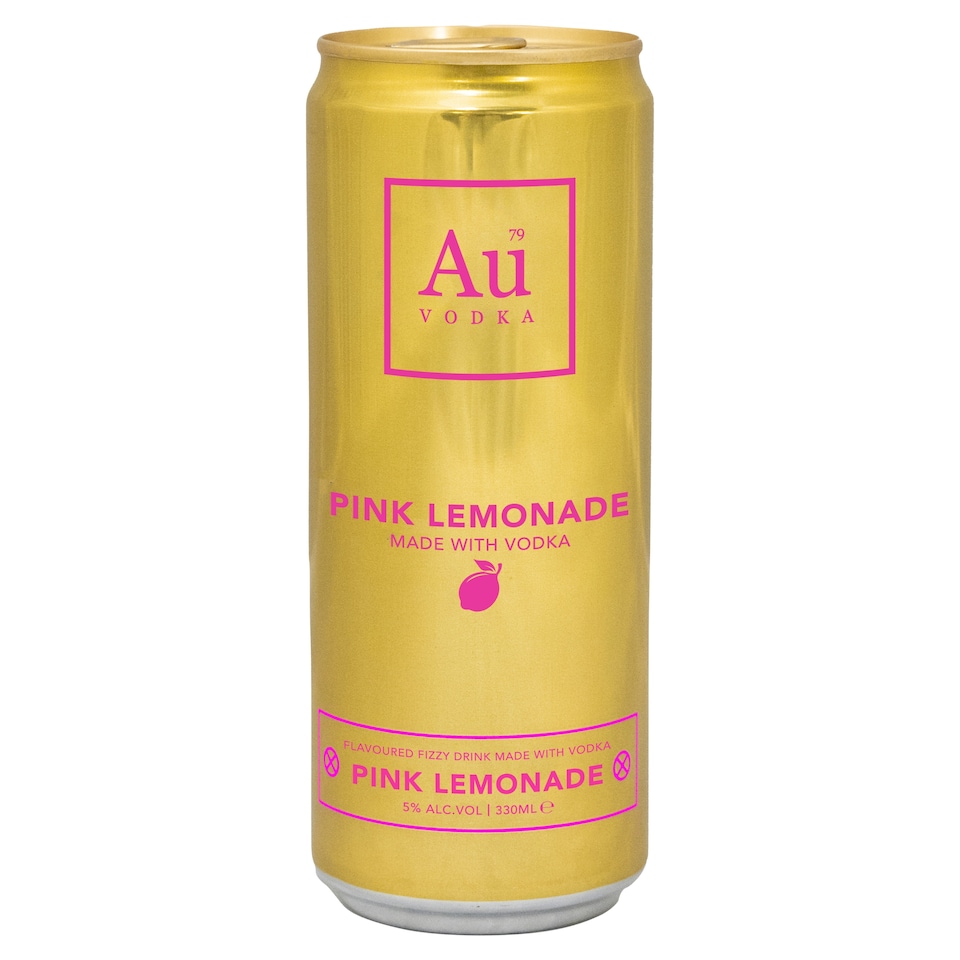 Au Vodka Pink Lemonade 330ml 