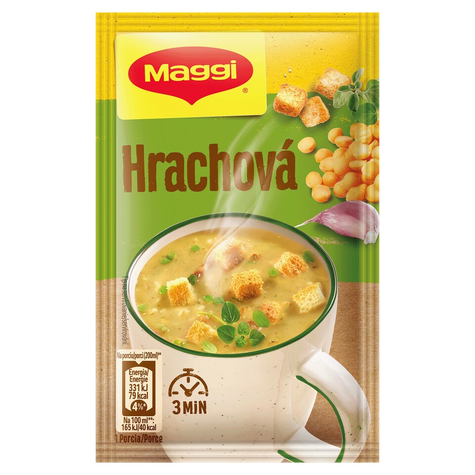 MAGGI Instantná polievka Hrachová s krutónmi 22 g