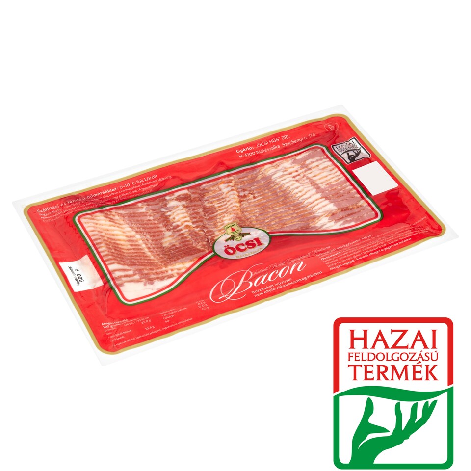 Öcsi szeletelt bacon 500 g