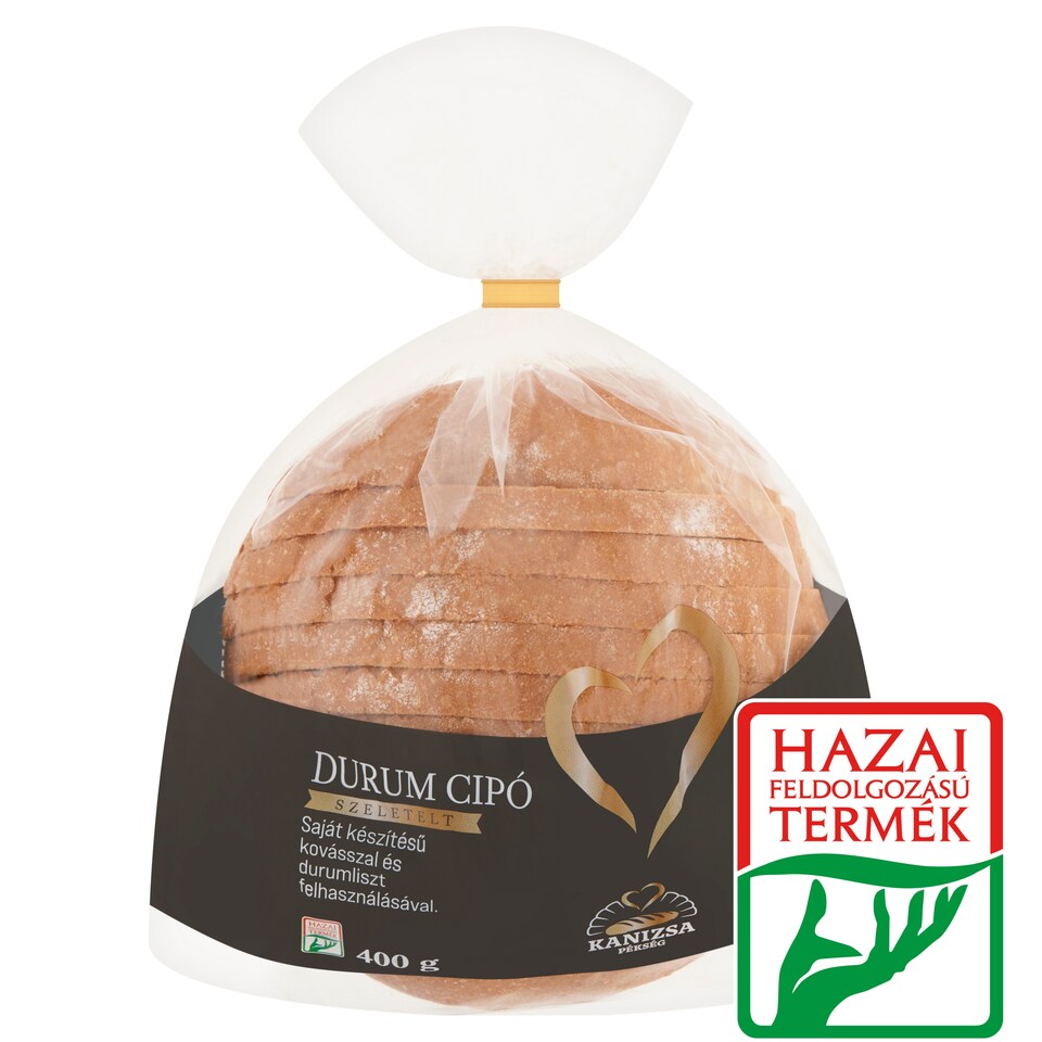 Kanizsa Pékség Durum Sliced Loaf 400 g