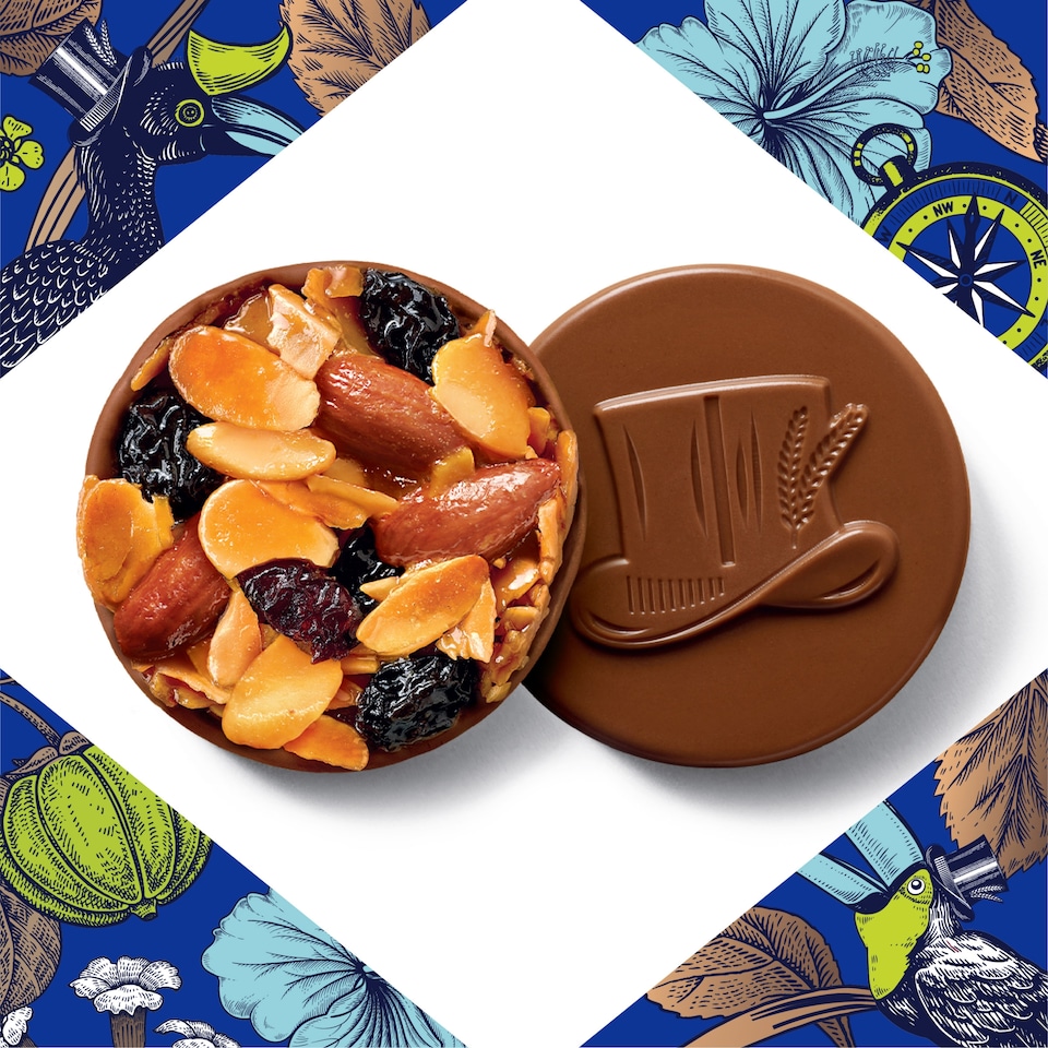 image 1 of Thomas Fudge's Milk Chocolate Florentine 114g