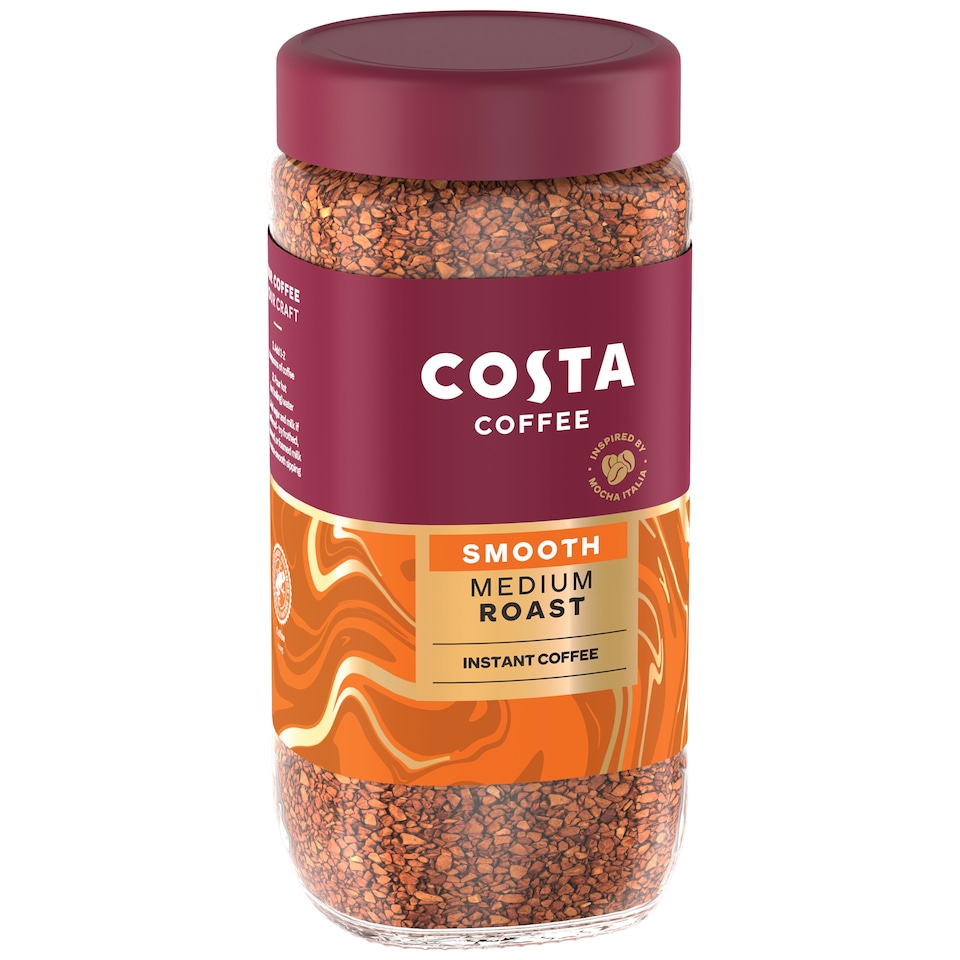 image 1 of Costa Smooth medium blend instant coffee 190g