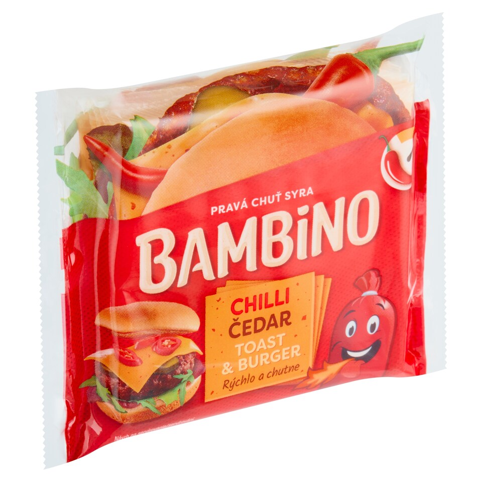 obrázok 1 z Bambino Toast & Burger Čedar Chili 120 g