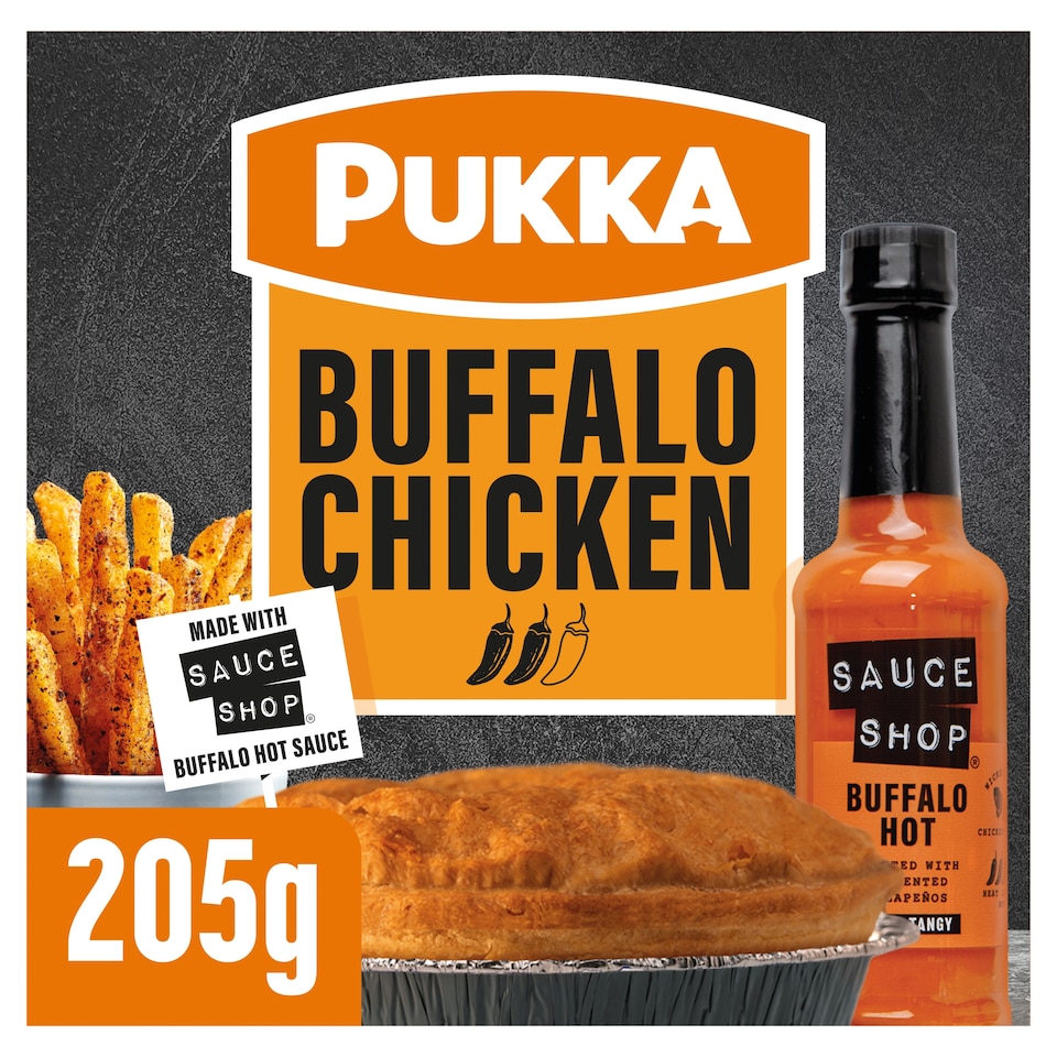 image 1 of Pukka Buffalo Chicken Pie 