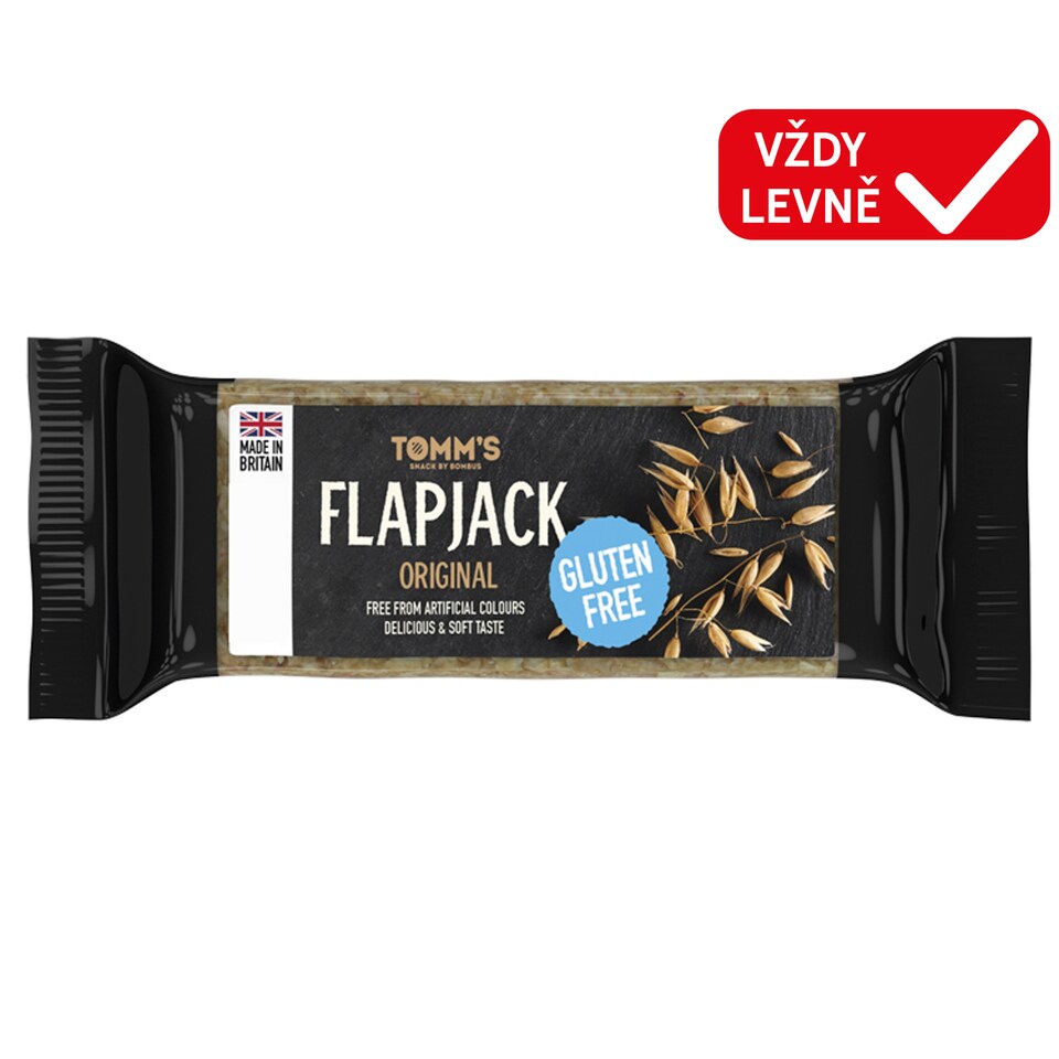 Tomm's Flapjack Gluten Free Original 100g