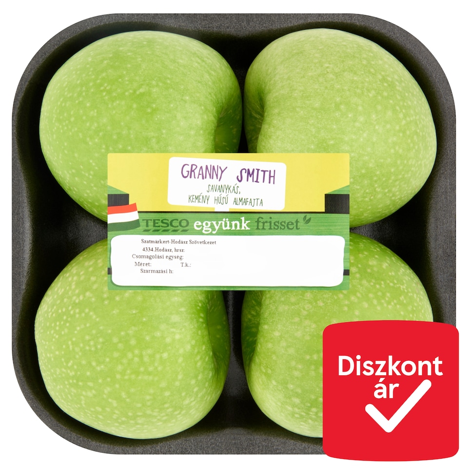 Tesco Granny Smith alma 4 db