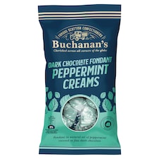 Buchanan's Dark Chocolate Peppermint Creams 120G