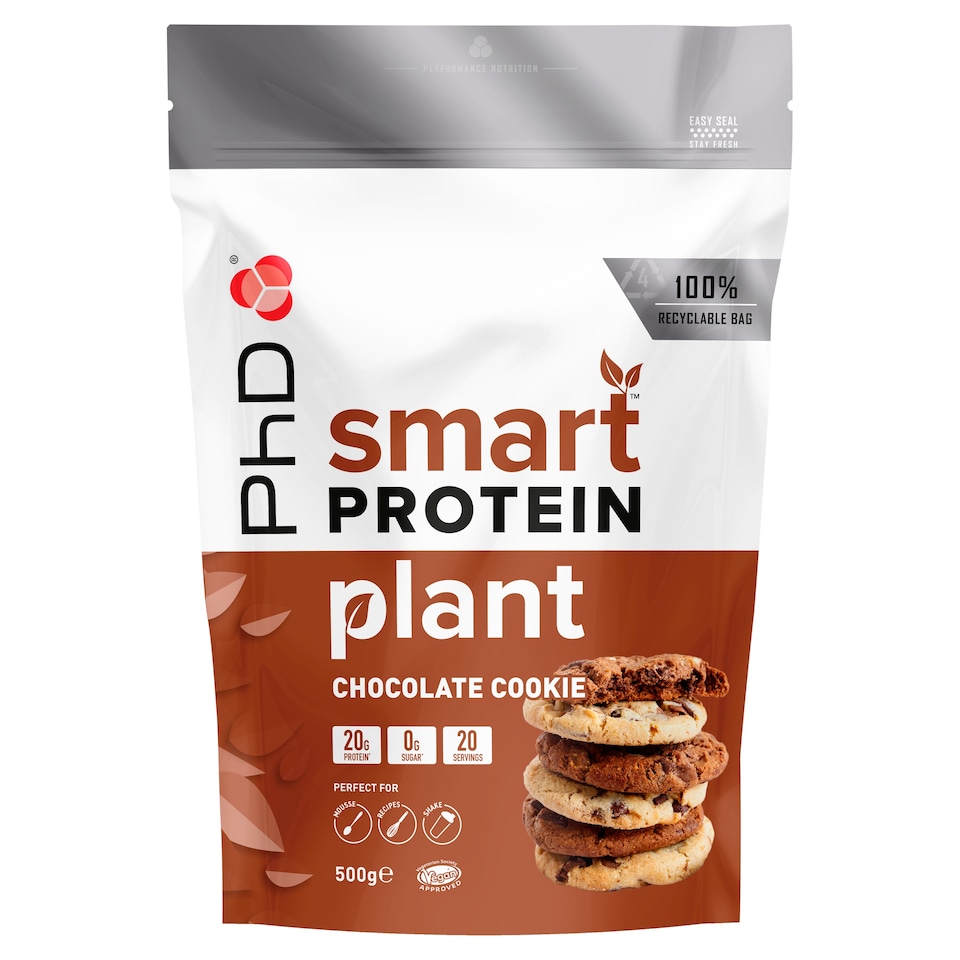 PhD Smart Protein Plant Powder - Chocolate Cookie 500g
