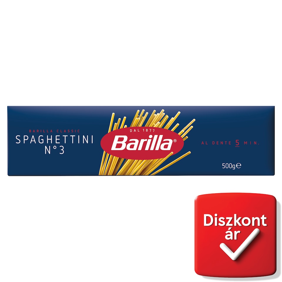 Barilla Spaghettini Durum Wheat Semolina Pasta 500 g