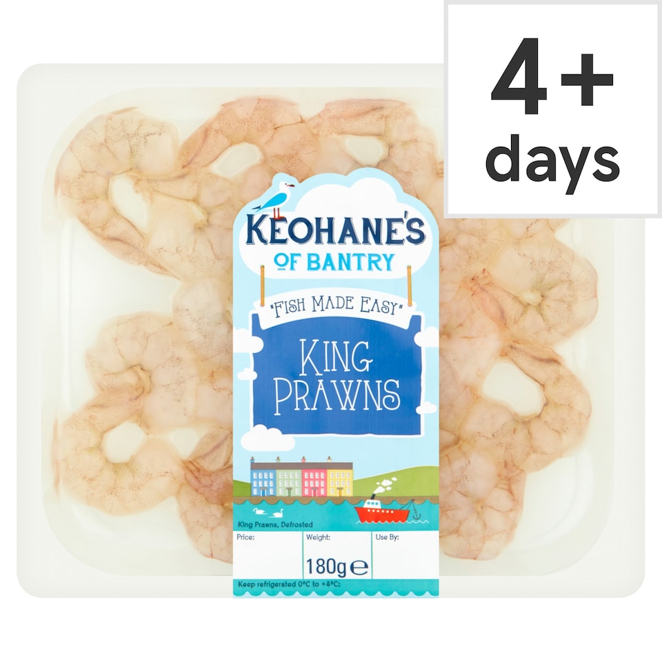 Keohane Bantry King Prawns 180G