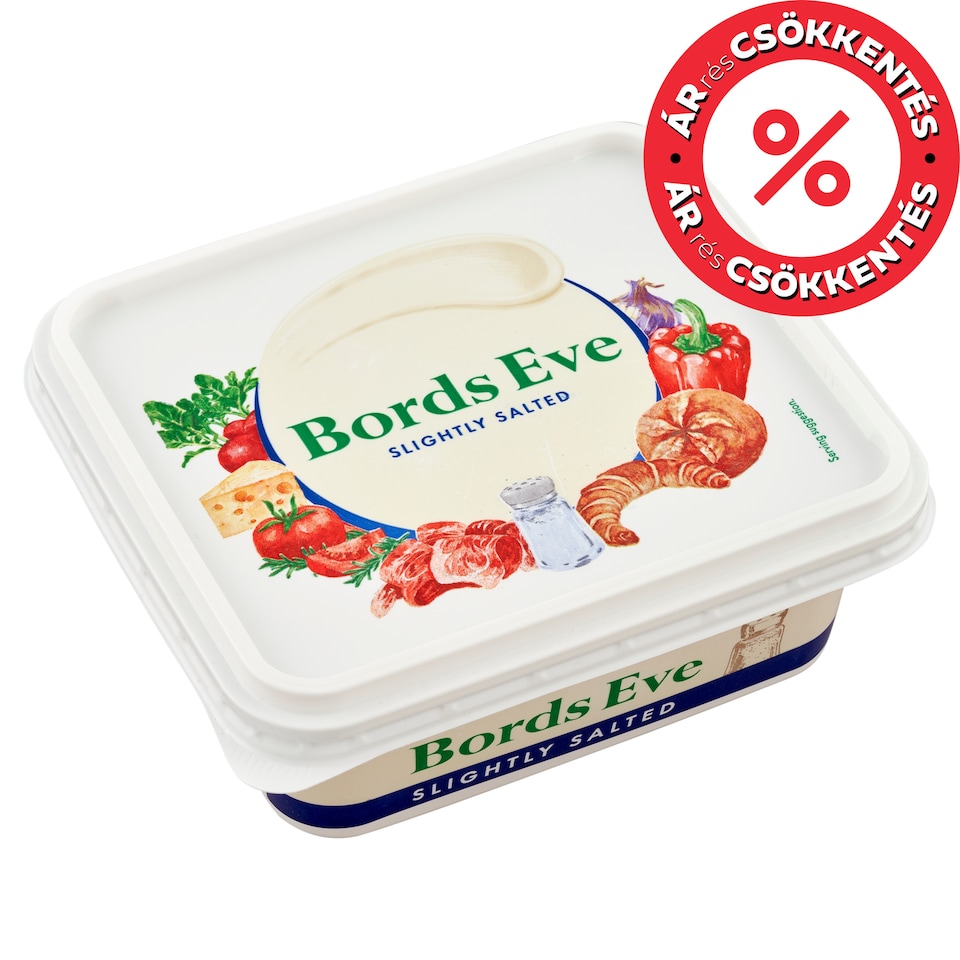 Bords Eve Enyhén sózott, csökkentett zsírtartalmú margarin 500 g