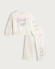image 5 of Cinnamoroll 2-Piece Cotton Rich Sweatshirt and Joggers Set in White