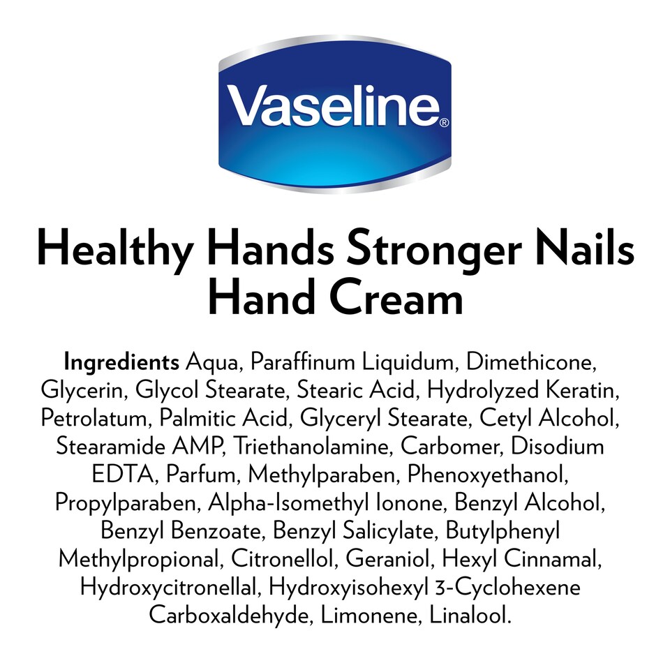 image 1 of Vaseline Intensive Care Hand Plus Nail Cream 200Ml