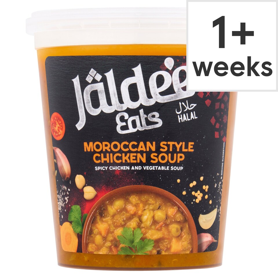 Jaldee Halal Moroccan Chicken Soup 380g Tesco Groceries