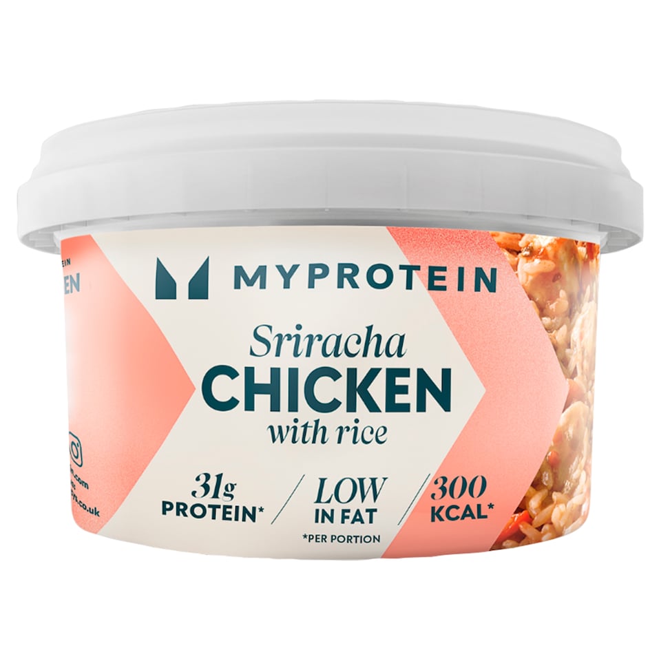 MyProtein Sriracha Chicken & Rice 325g
