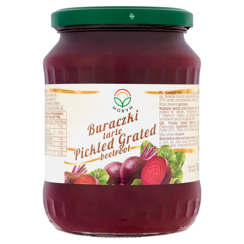 Moryn Grated Beetroot 630g