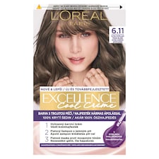 L'Oréal Paris Excellence Cool Creme hajfesték hármas ápolással 6.11 Extra hamvas sötétszőke