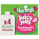 image 1 of Hartley's Raspberry Jelly Pouch Multipack 4x90g