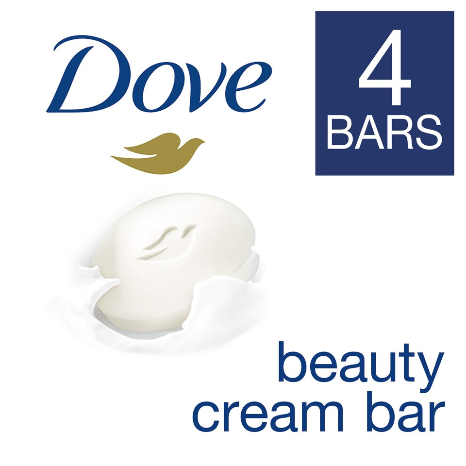 image 1 of Dove Original Bar Soap 4X100g