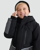 image 2 of F&F Boys Colour Block Hooded Waterproof Jacket in Grey