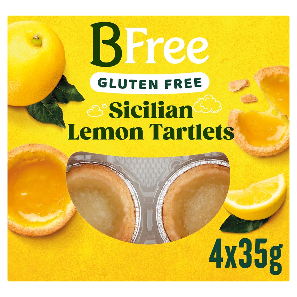 Bfree 4 Gluten Free Sicilian Lemon Tarts 140G