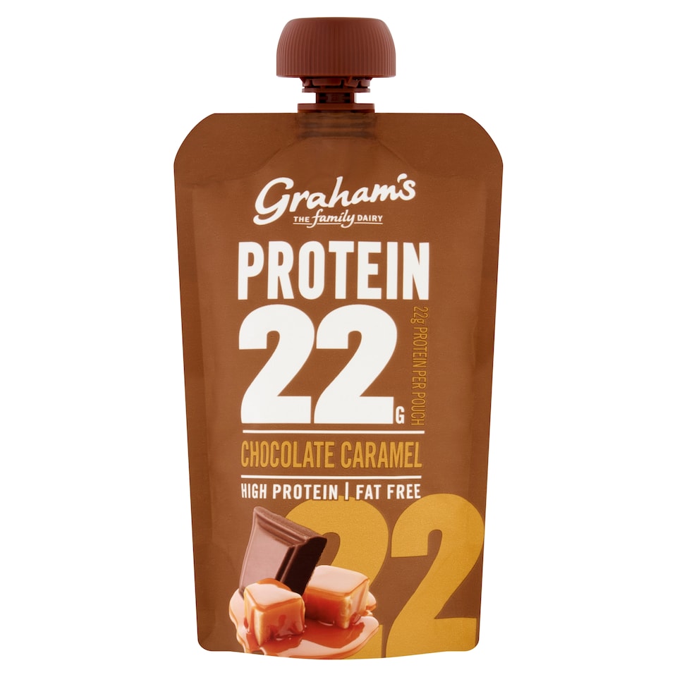 Graham's Protein 22 Chocolate Caramel Pouch 200G