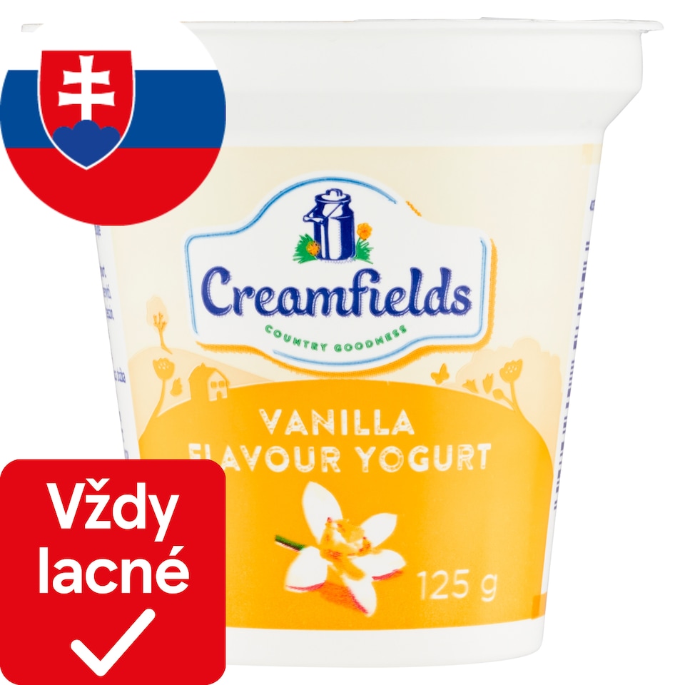 Creamfields Vanilla Flavour Yogurt 125 g