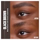 image 2 of Maybelline Brow Ultra Slim Defining Eyebrow Pencil - Black Brown