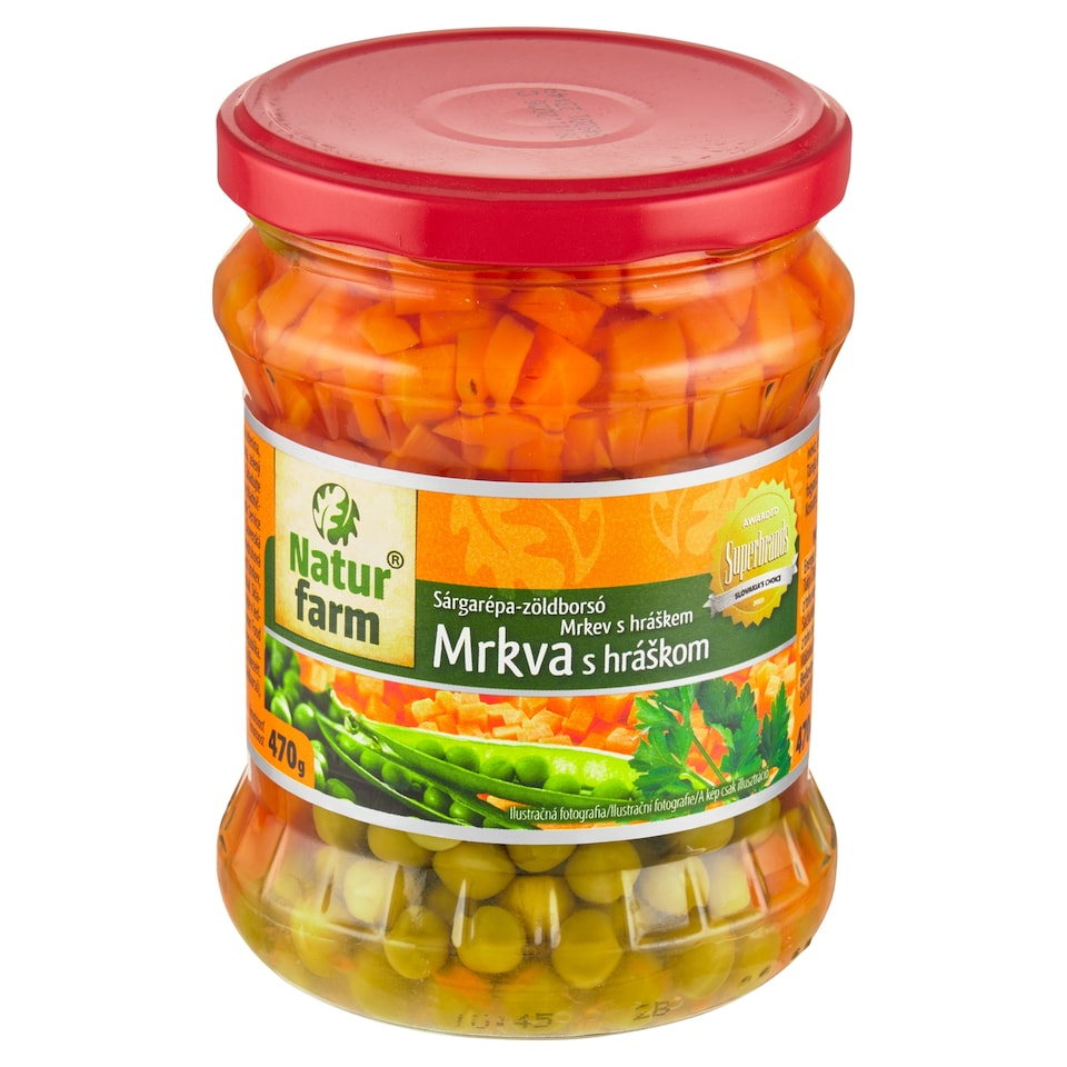 obrázok 1 z Natur Farm Mrkva s hráškom 470 g