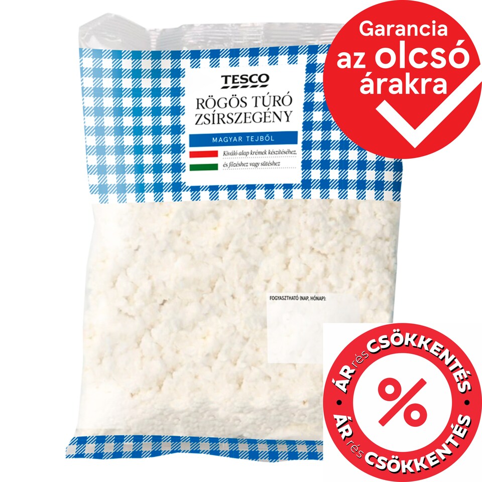Tesco Low-Fat Cottage Cheese 500 g