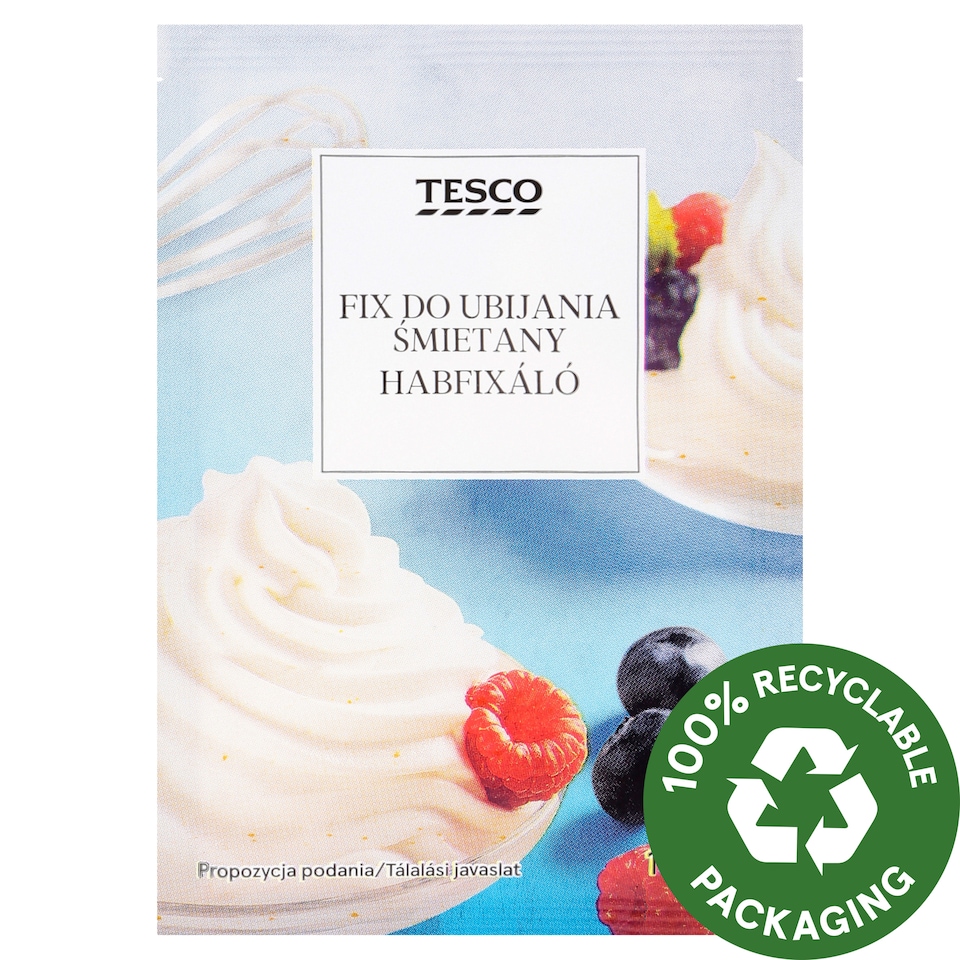 Tesco Stabilizer for Whipped Cream 10 g