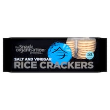 Snack Organisation Salt & Vinegar Rice Crackers 100g