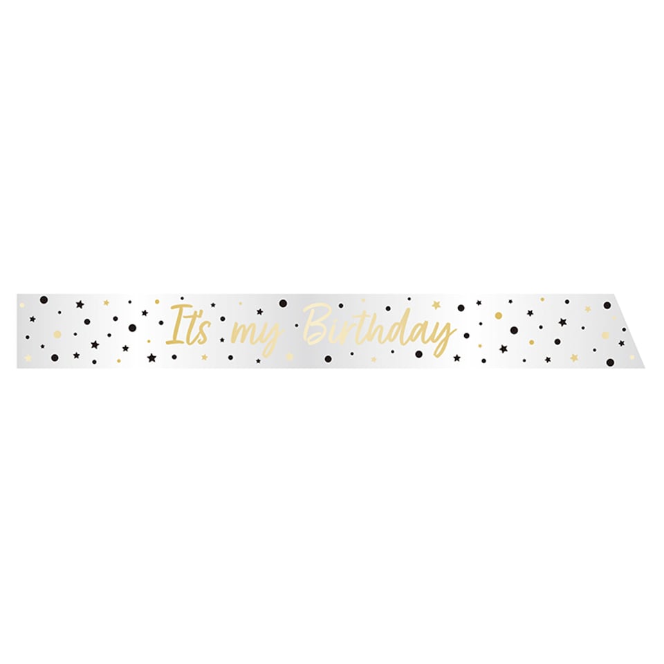 Birthday Sash