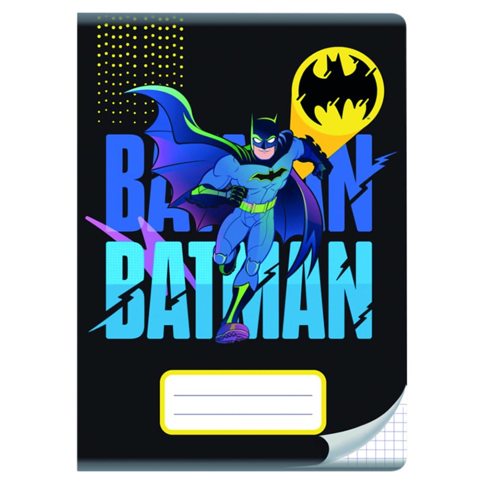 Batman kockás füzet A5 32 lap