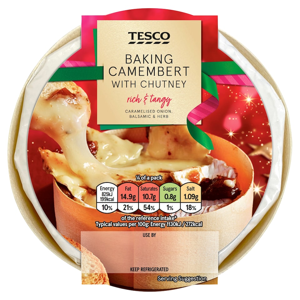 Tesco Baking Camembert With Balsamic Glaze 290G