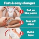 image 5 of Pampers Baby-Dry Nappy Pants Size 4 38 Pack