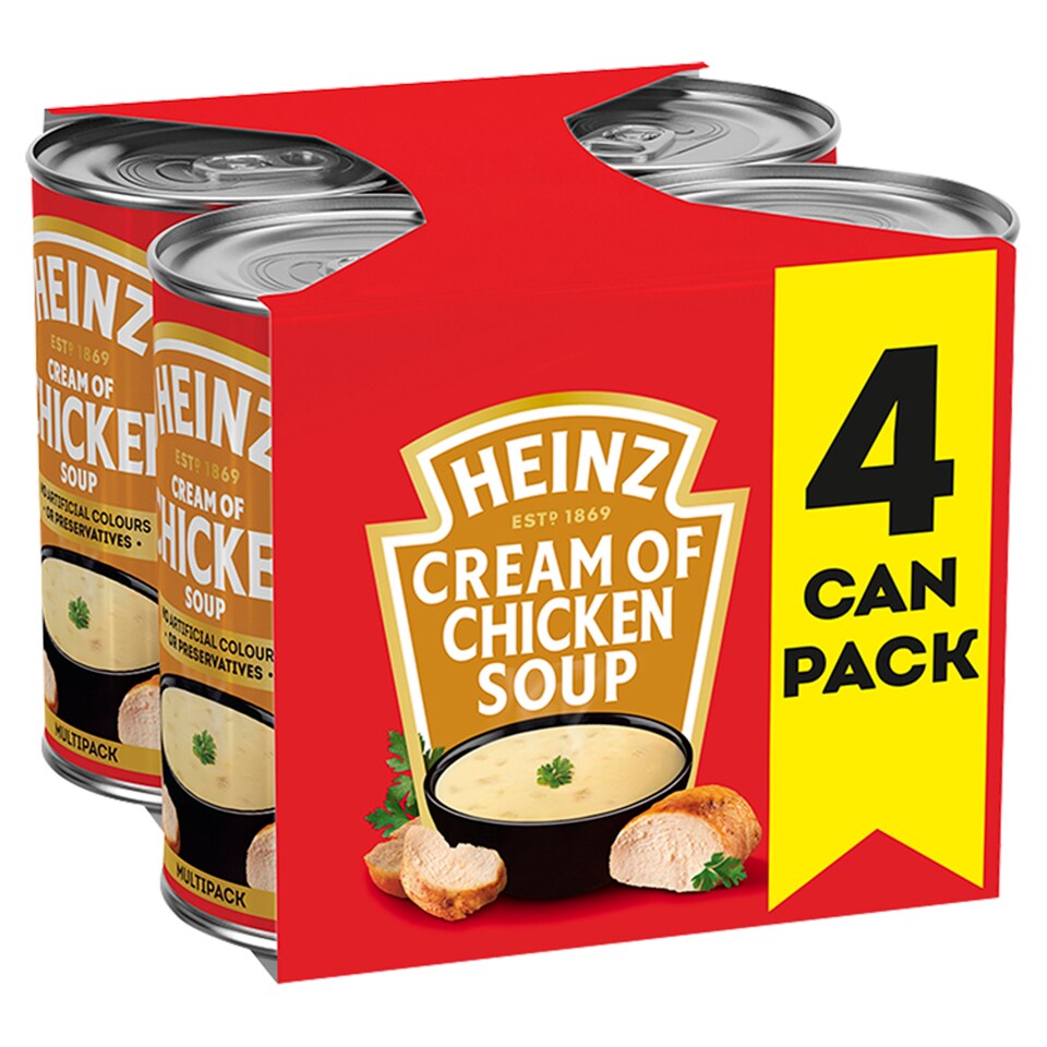 image 1 of Heinz Cream Of Chicken Soup 4 X 400G