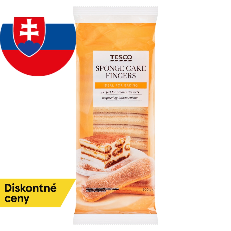 Tesco Sponge Cake Fingers 200 g