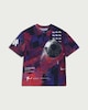 image 4 of F&F Boys Pure Cotton Football Print T-Shirt in Navy