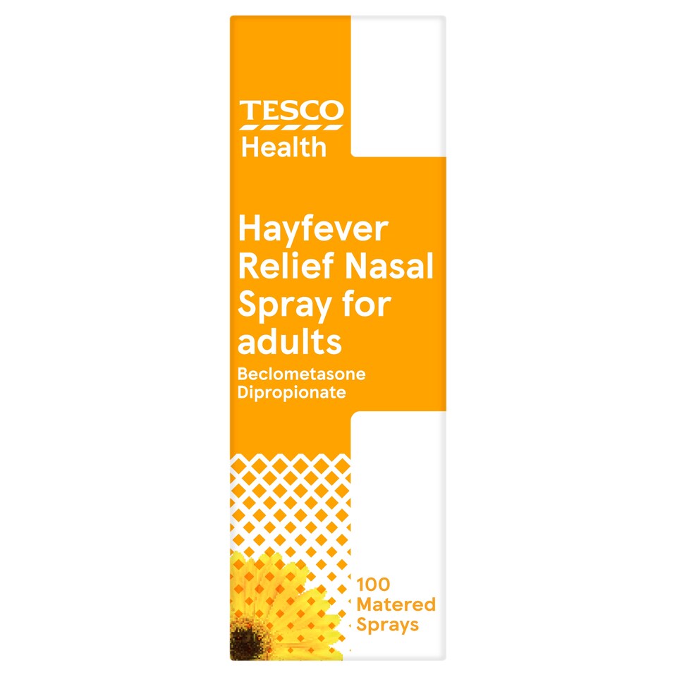 Tesco Hayfever & Allergy Relief 100 Dose