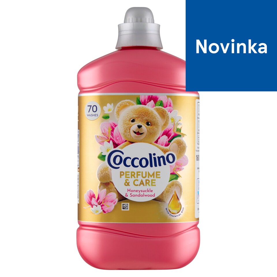 image 1 of Coccolino Perfume & Care Honeysuckle & Sandalwood Concentrated Fabric Softener 70 Washes 1610 ml