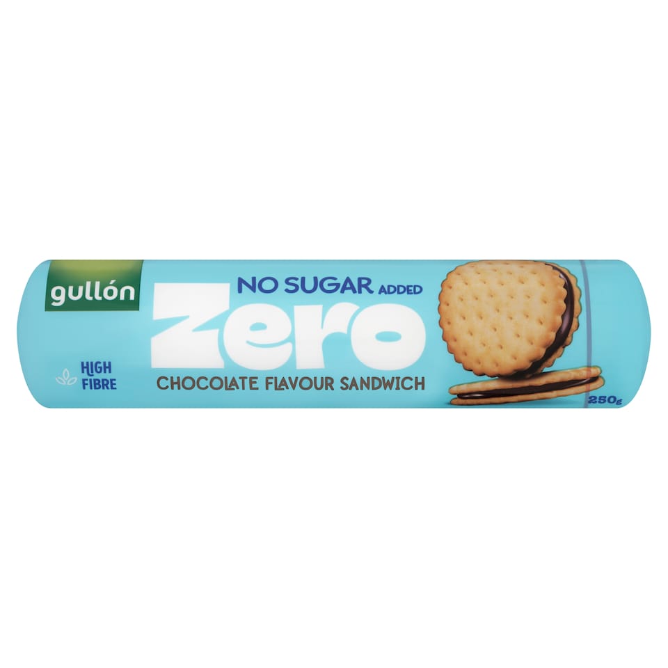 obrázok 1 z Gullón Zero sušienky plnené čokoládovou náplňou 250 g