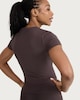 image 3 of F&F Active EVERYHOUR Short Sleeved T-Shirt in Chocolate